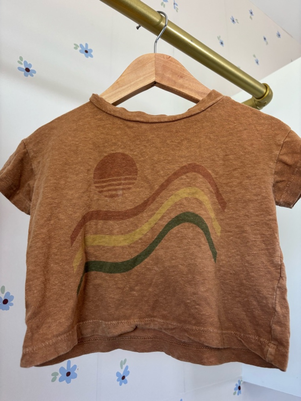 Little Urban Apparel Baby Rust Brown Tee